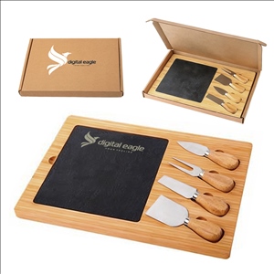 Slate Charcuterie Board Gift Set